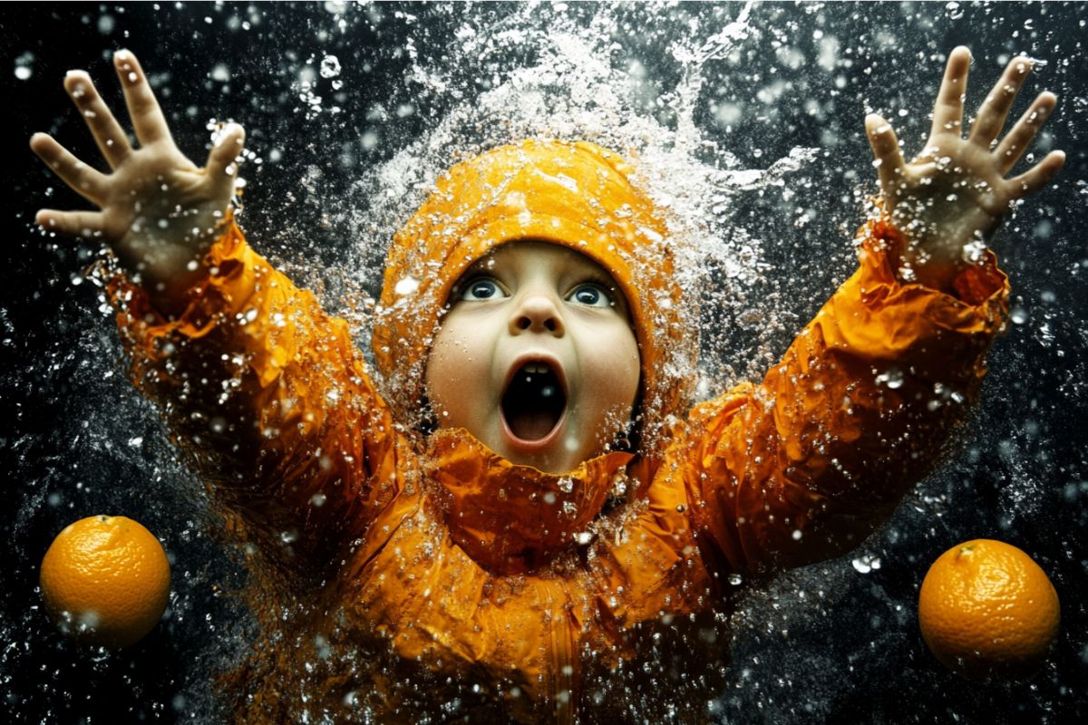 Grappig AI plaatje van een blij jongetje