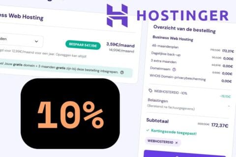 Hostinger Kortingscode